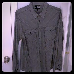 Rude men’s button up shirt